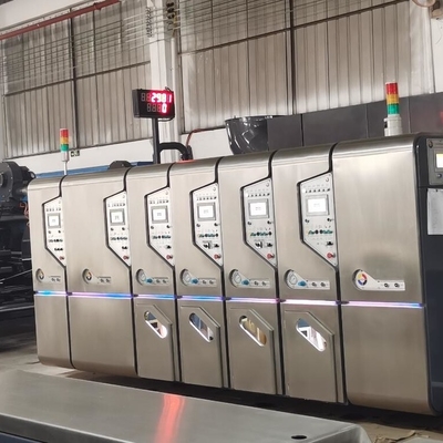60mm Box Folder Gluer Machine Fully Computerized Control folding gluing 300Sheet/min