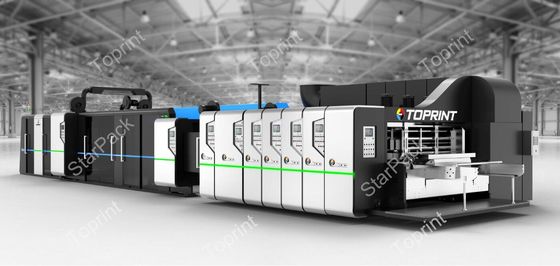 900x2000mm Flexo Folder Gluer Automatic Corrugated Box Making Machine