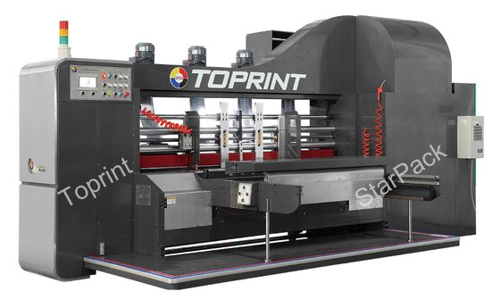 0920 Flexo Printer Slotter Vibrator Stacker Corrugated Carton Box Making Machine