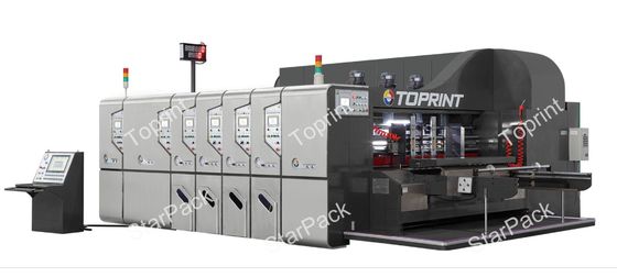 0920 Flexo Printer Slotter Vibrator Stacker Corrugated Carton Box Making Machine