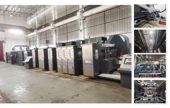 Stable Carton Making Machine Corrugated Cardboard Box Manufacturing Machine Fully Automatic