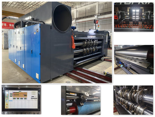 12kw Corrugated Box Die Cutting Machine Servo Control With Lead Edge Feeder