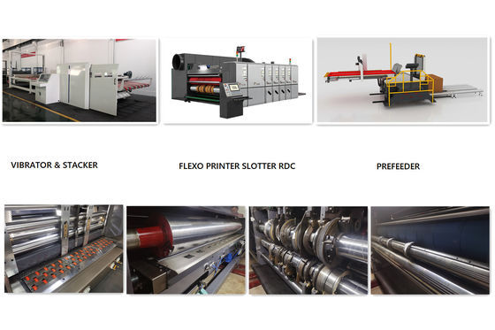 Servo Control Corrugated Box Die Cutting Machine Flexo Printer Slotter