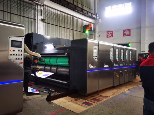 FFG Caser 900x2000mm Flexo Folder Gluer Slotter Die-Cutter Machine With Patent Cert