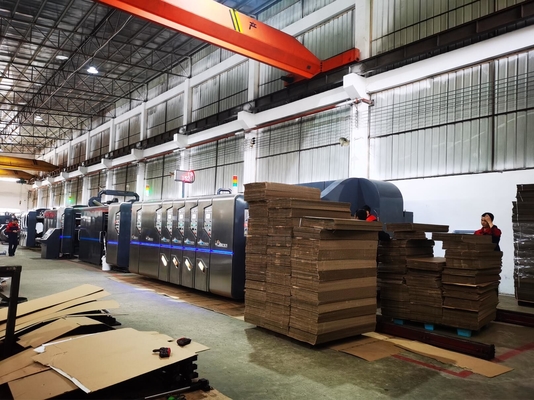 FFG Caser 900x2000mm Flexo Folder Gluer Slotter Die-Cutter Machine With Patent Cert