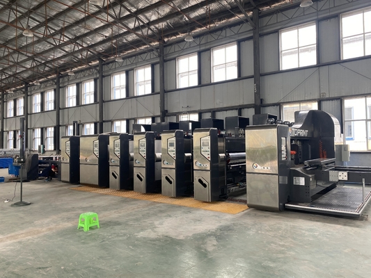 Computer Control Toprint Flexo Printer Slotter RDC Vacuum Transfer Slotter Machine