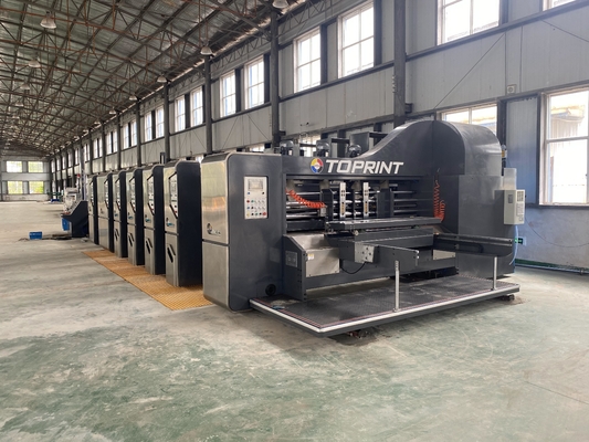 Computer Control Toprint Flexo Printer Slotter RDC Vacuum Transfer Slotter Machine