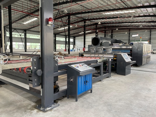 RDC Vacuum Transfer Flexo Printer Slotter Machine Box Making Auto Stacker