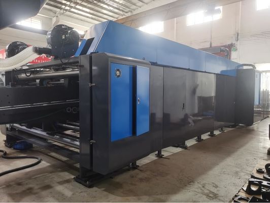 150kw Automatic Folding Gluing Machine Flexo Printing Equipment For Corrugated Carton Box