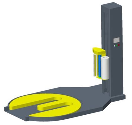 W Type Fully Automatic Pallet Strapping Machine , 40 pallets/h Shrink Film Wrapping Machine